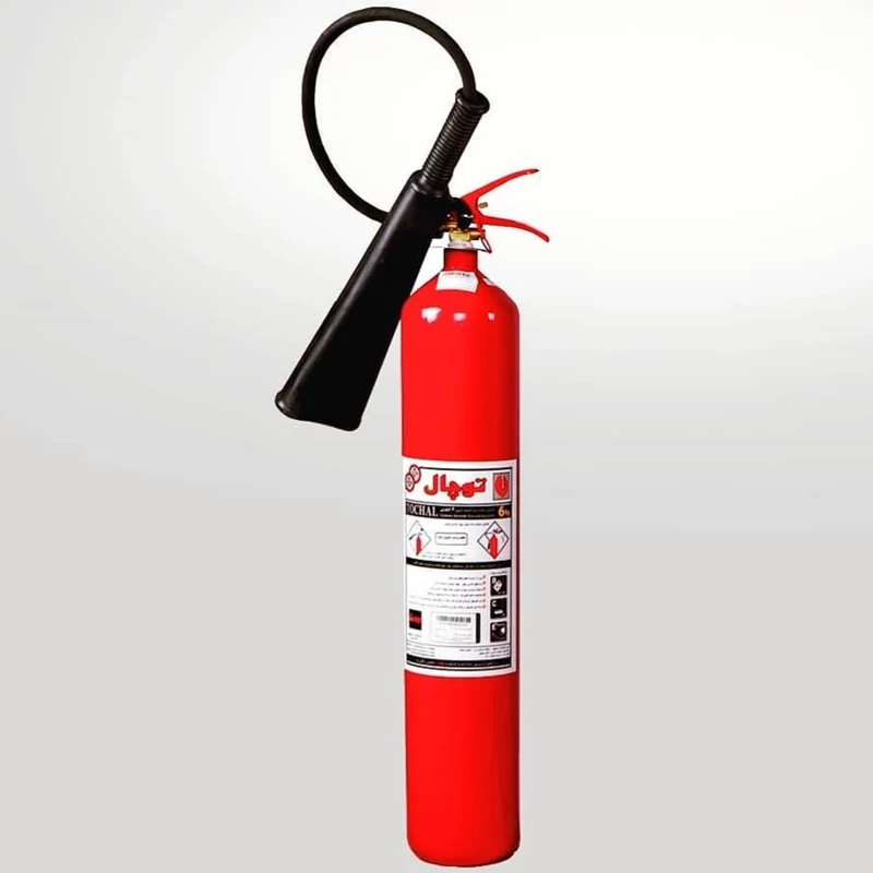 کپسول آتش نشانی ۶ کیلوگرمی گاز co2 توچال